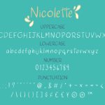 Nicolette Font Poster 3