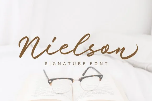 Nielson Font Nielson Font Poster 1