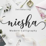 Niesha Font Poster 1