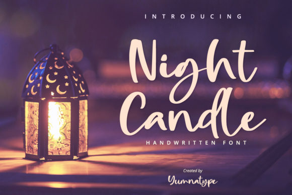 Night Candle Font