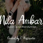 Nila Ambar Font Poster 1