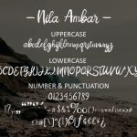 Nila Ambar Font Poster 5