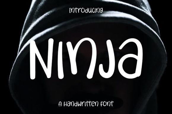 Ninja Font Poster 1