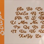 Nocarine Script Font Poster 8