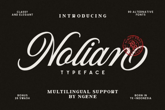Nolian Font Poster 1