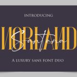 Norland Santana Font Poster 1