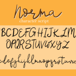 Norma Font Poster 2