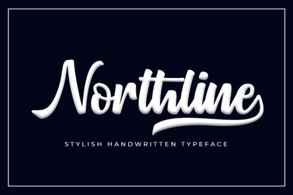 Northline Font Poster 1
