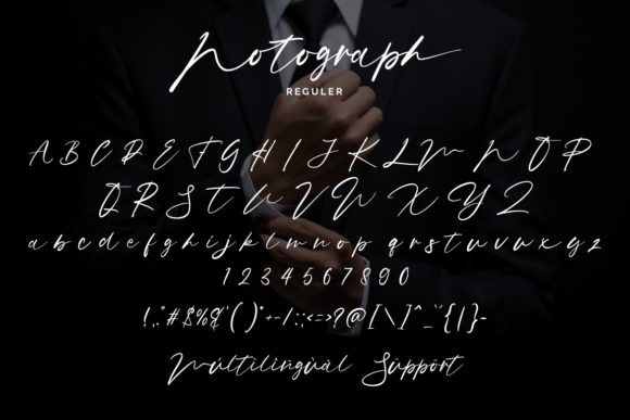 Notograph Font Poster 6