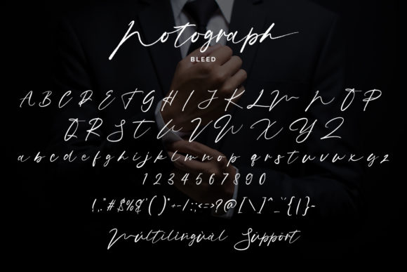 Notograph Font Poster 8