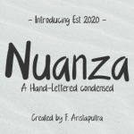 Nuanza Font Poster 1