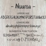 Nuanza Font Poster 4