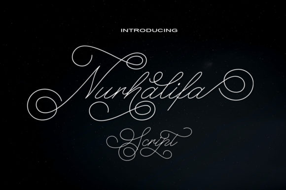 Nurhalifa Font Poster 1