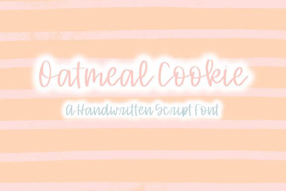 Oatmeal Cookie Font