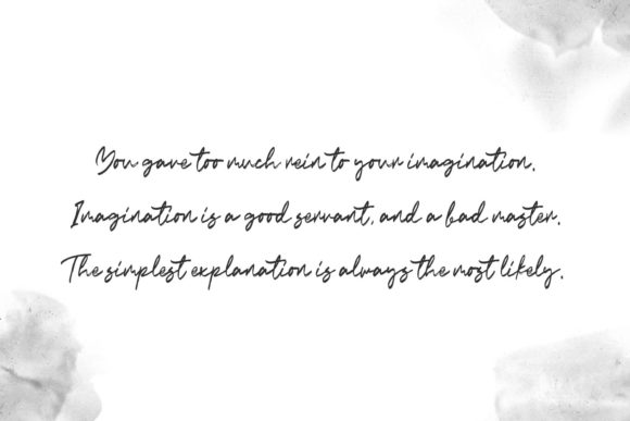 Ocean Dream Font Poster 3