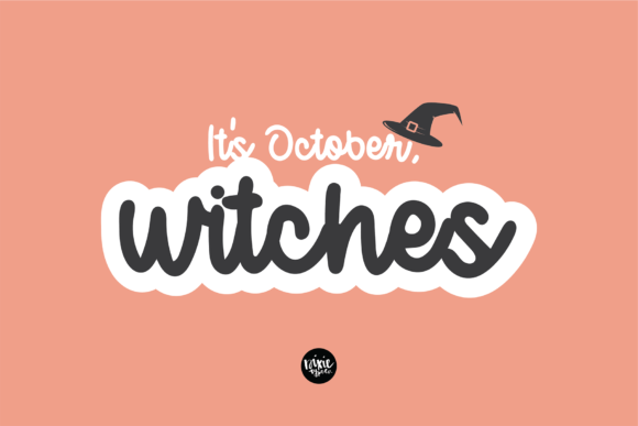 October Daylight Font Poster 2