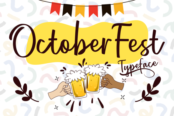 October Fest Font Poster 1