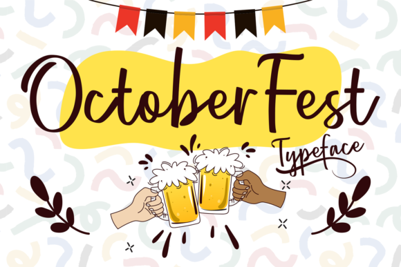 October Fest Font October Fest Font Poster 1