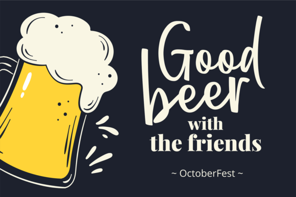October Fest Font Poster 2