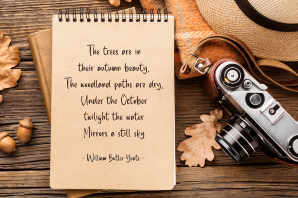 October Story Font Poster 2