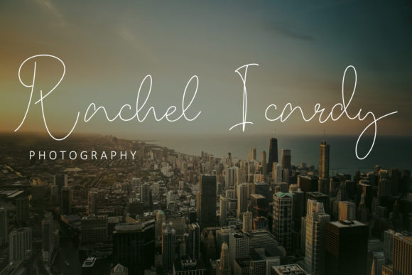 Ogardy Signature Font Poster 4