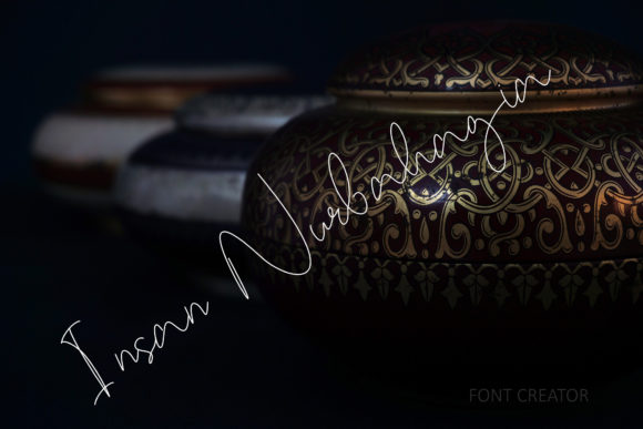 Ogardy Signature Font Poster 5
