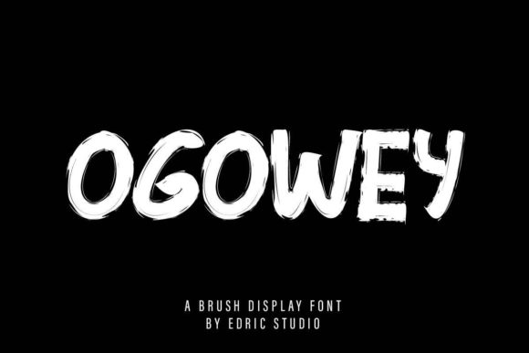 Ogowey Font Poster 1