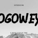 Ogowey Font Poster 2