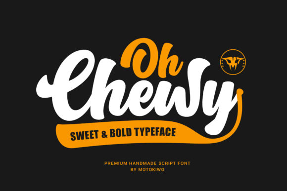 Oh Chewy Font Poster 1