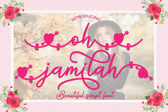 Oh Jamilah Font Oh Jamilah Font Poster 1