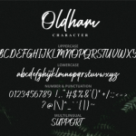 Oldham Font Poster 5