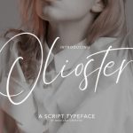 Olioster Font Poster 1