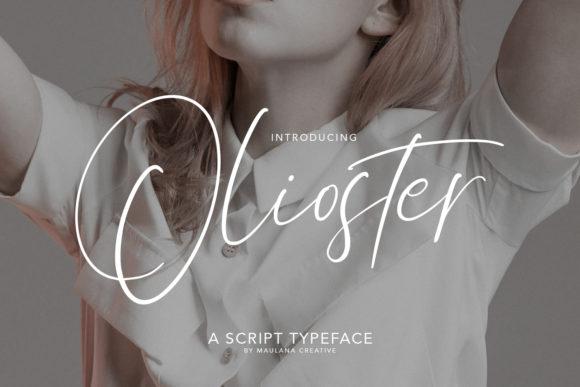 Olioster Font Poster 1