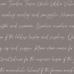 Olioster Font Poster 7
