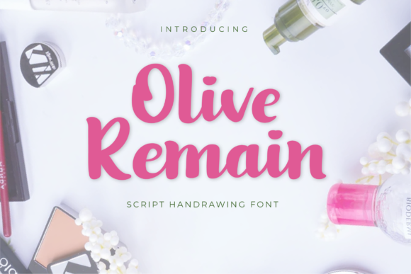Olive Remain Font Poster 1