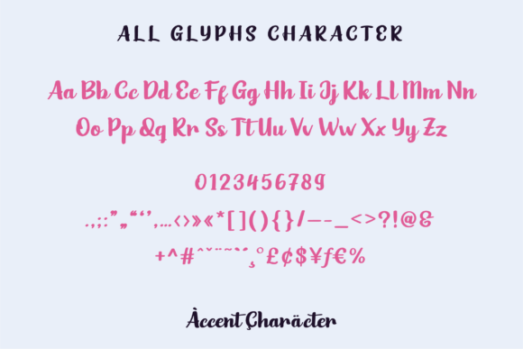 Olive Remain Font Poster 8