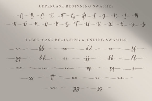 Oliver Blush Font Poster 16