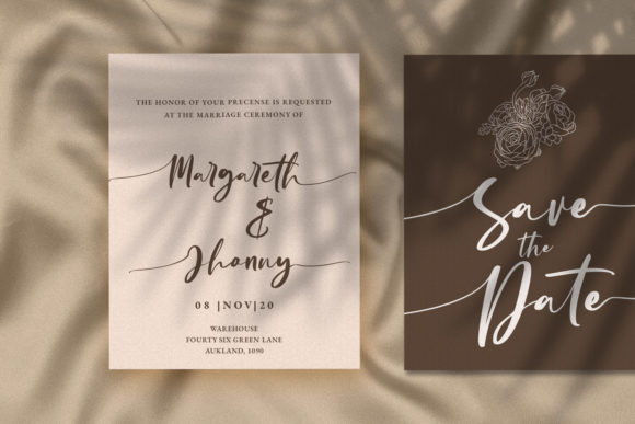 Oliver Blush Font Poster 9