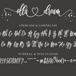 Olla Dream Font Poster 7