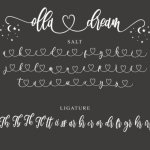 Olla Dream Font Poster 8