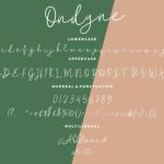 Ondyne Font Poster 7