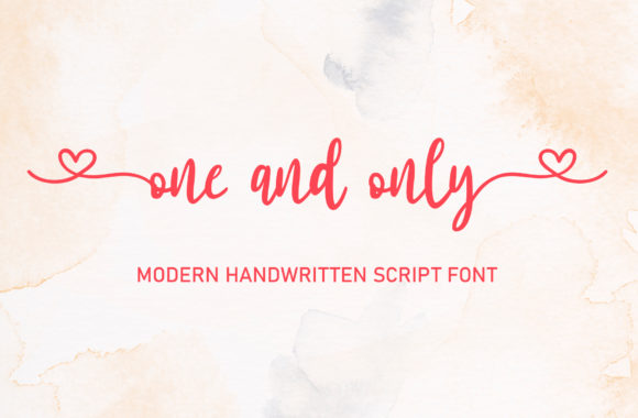 One and Only Font