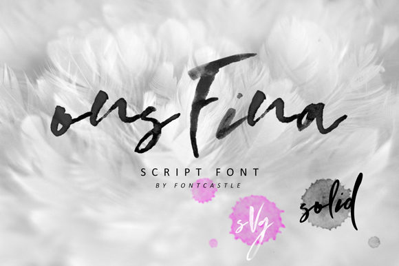 OnsFina Font Poster 1