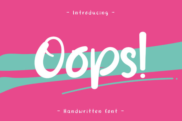 Oops Font