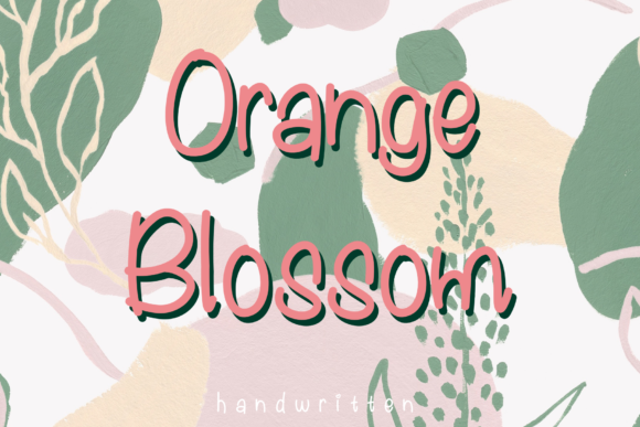 Orange Blossom Font
