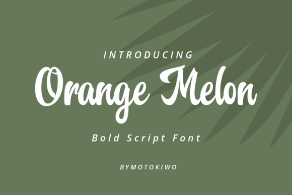 Orange Melon Font