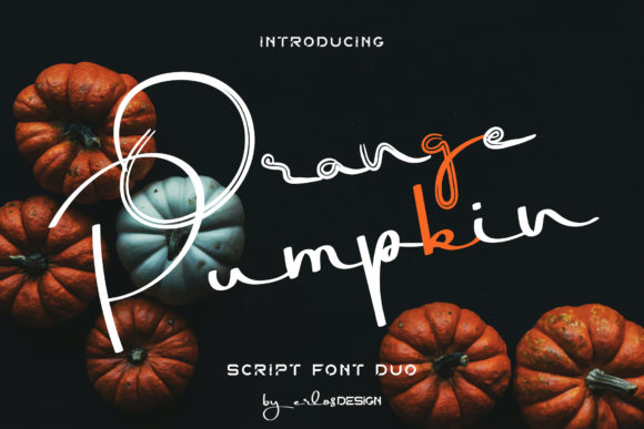Orange Pumpkin Font