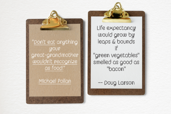 Organic Veggies Font Poster 3