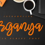 Organya Font Poster 1