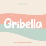 Oribella Font Poster 1